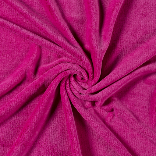 Kuschelfleece Uni Pink