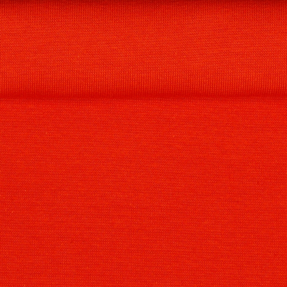 Bündchen Feinripp BIO Uni Orange