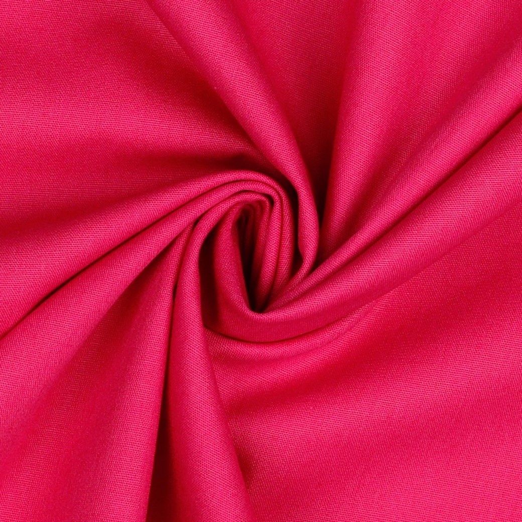 Baumwolle Uni High Quality Intense Pink