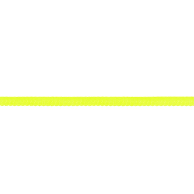 Elastisches Spitzen Einfassband Uni Neon Gelb