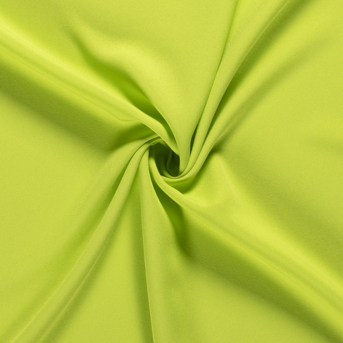 Stretch Bekleidungsstoff Uni Lime