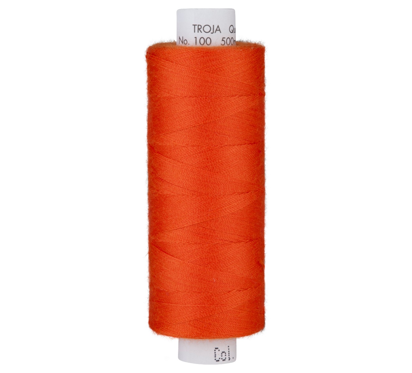 Troja Qualitätsnähgarn 500 m Orange Farbe 0450