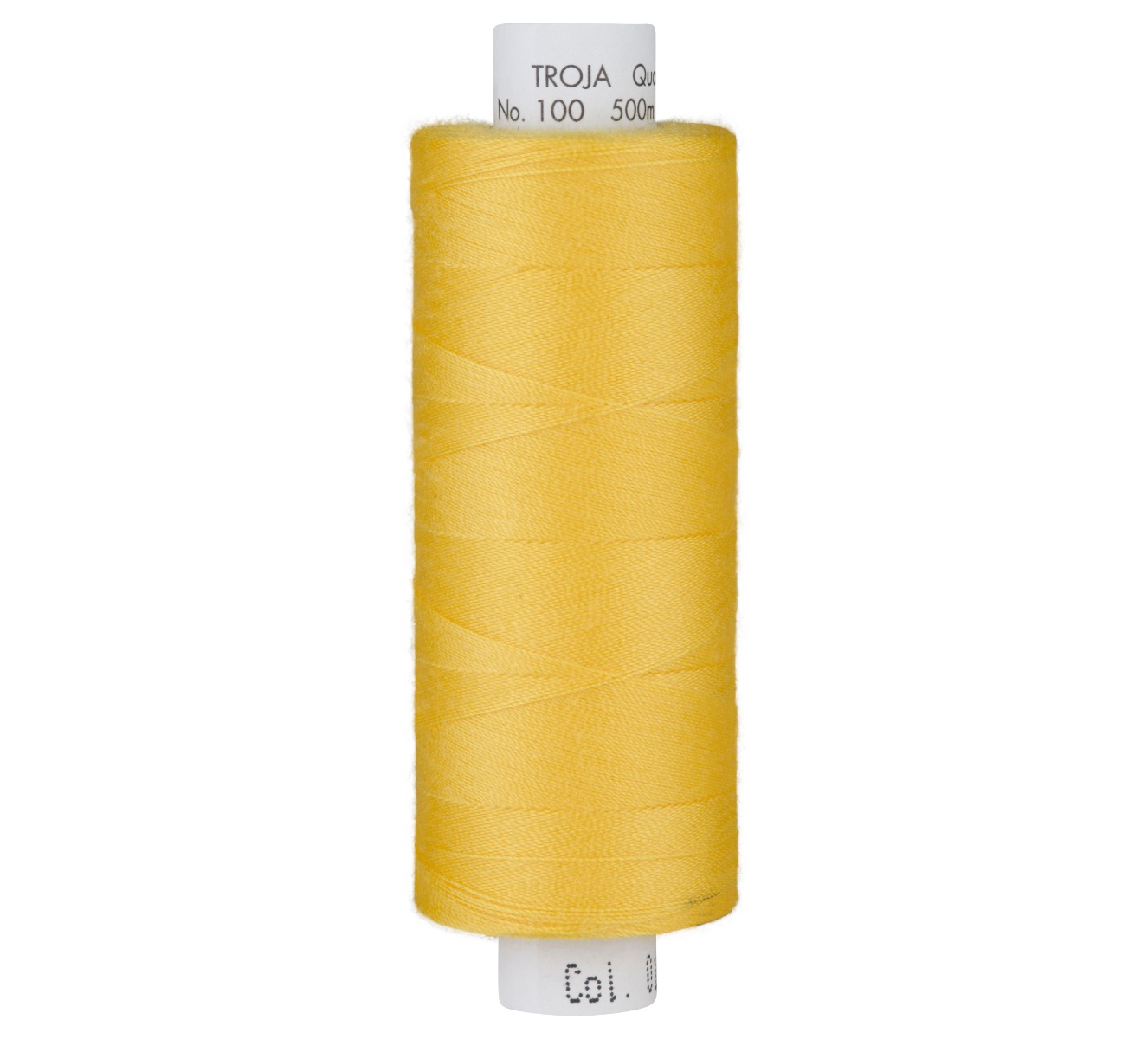 Troja Qualitätsnähgarn 500 m Gelb Farbe 0120