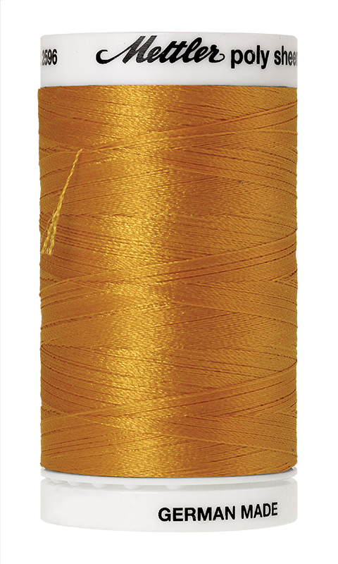Amann Stickgarn Poly Sheen 800 Meter Gold Farbe 0704