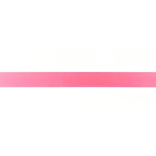 Satinband Uni Neon Rosa