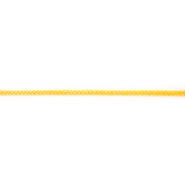 Baumwollkordel 5mm Gelb
