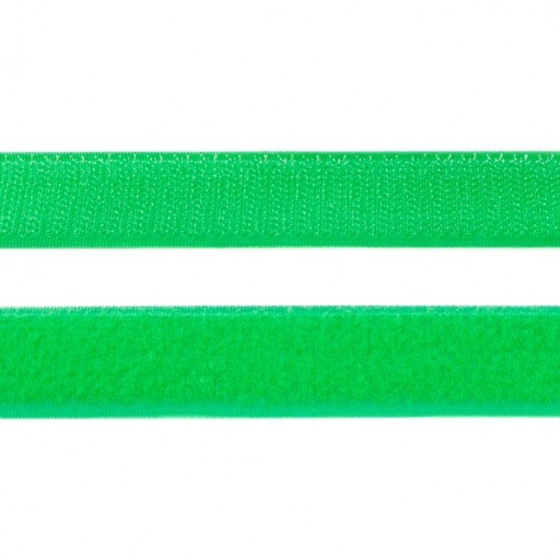 Klettband Uni 2,5 cm Grün