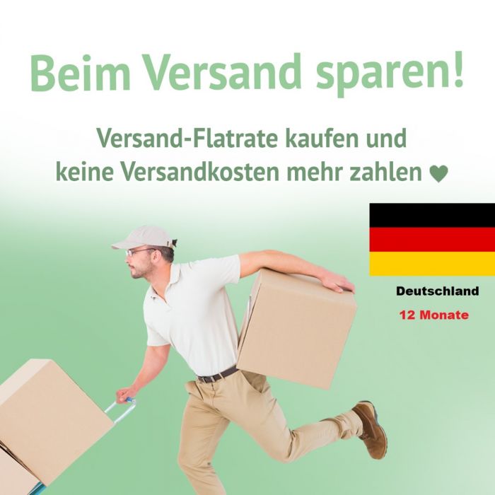 Versand Flatrate 12 Monate (Deutschland)