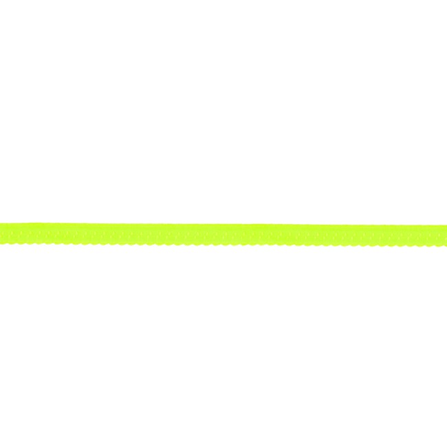 Elastisches Spitzen Einfassband Uni Neon Grün