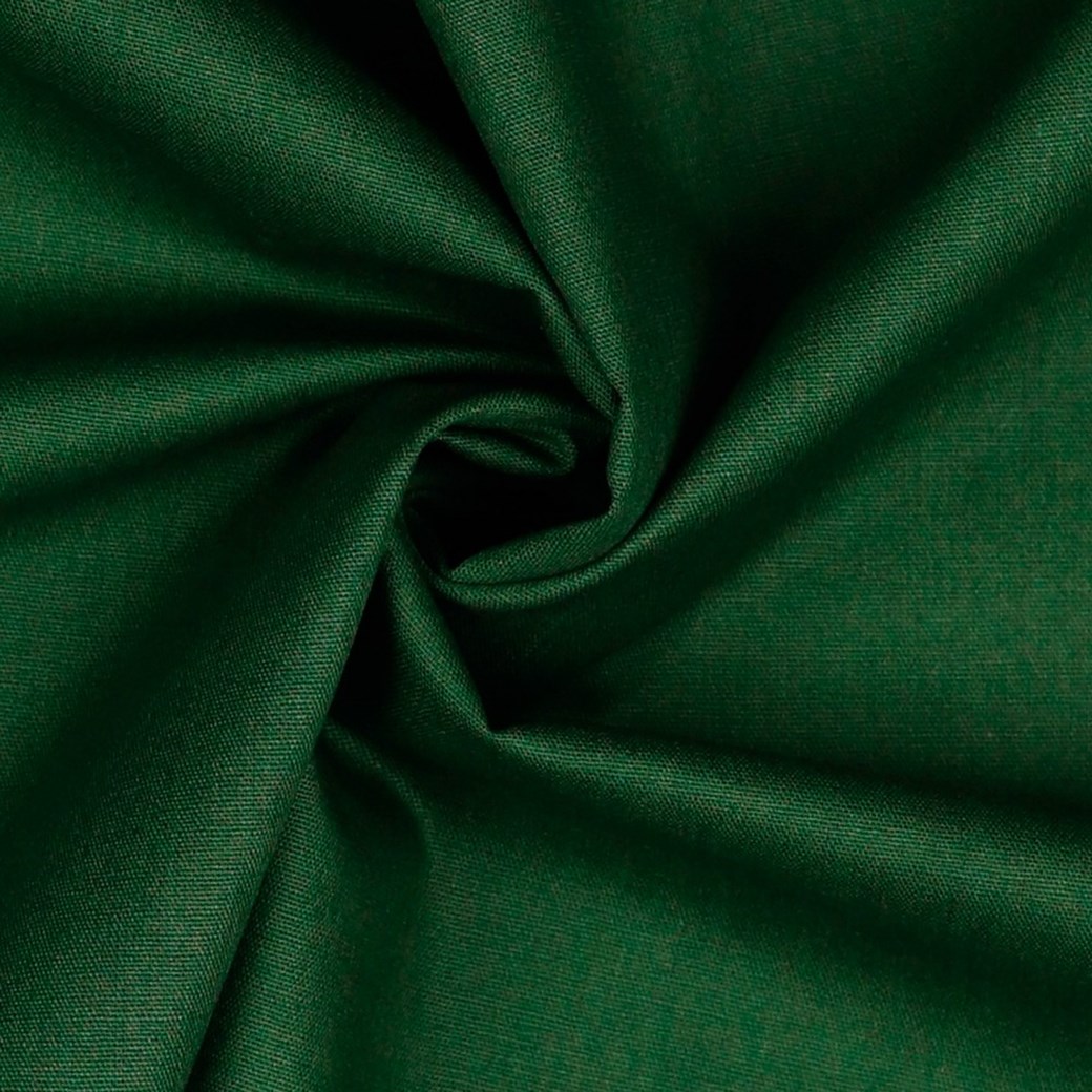 Baumwolle Uni High Quality Dark Green
