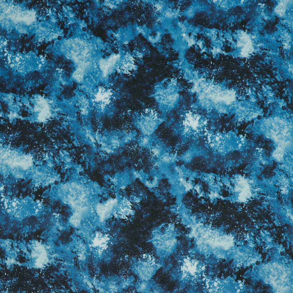 Softshell Watercolour Blau Digital