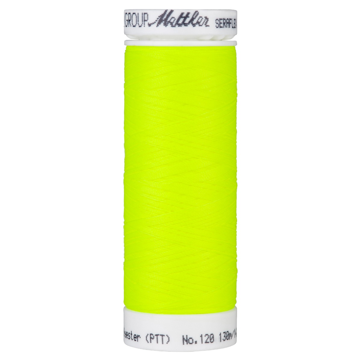 Seraflex - elastisches Nähgarn 130 m Neon Gelb