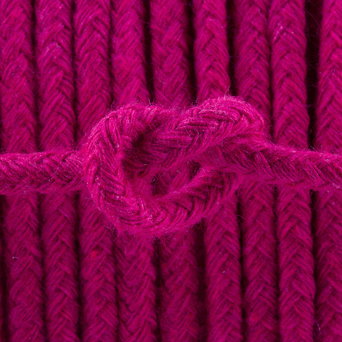Baumwollkordel "Andy" 4 mm Pink